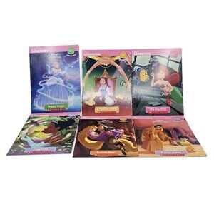 Disney Learning Disney Princess Happy Magic Phonics Books Mixed Lot of 12